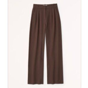 A&F Sloane Tailored Pant (Dark Brown)